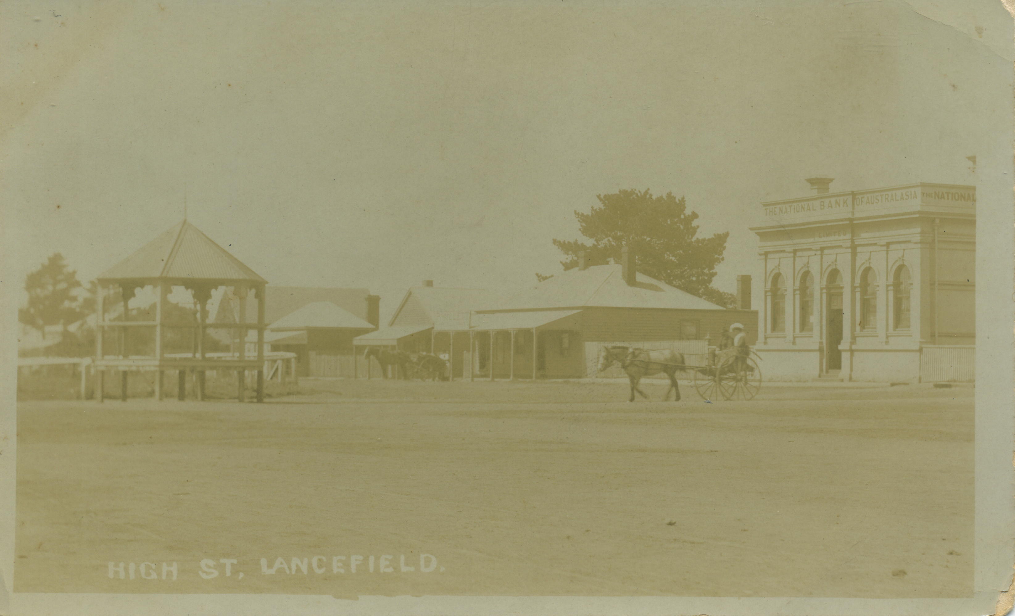 Lancefield, Victoria – High Street Rotunda – Australian Band Stands