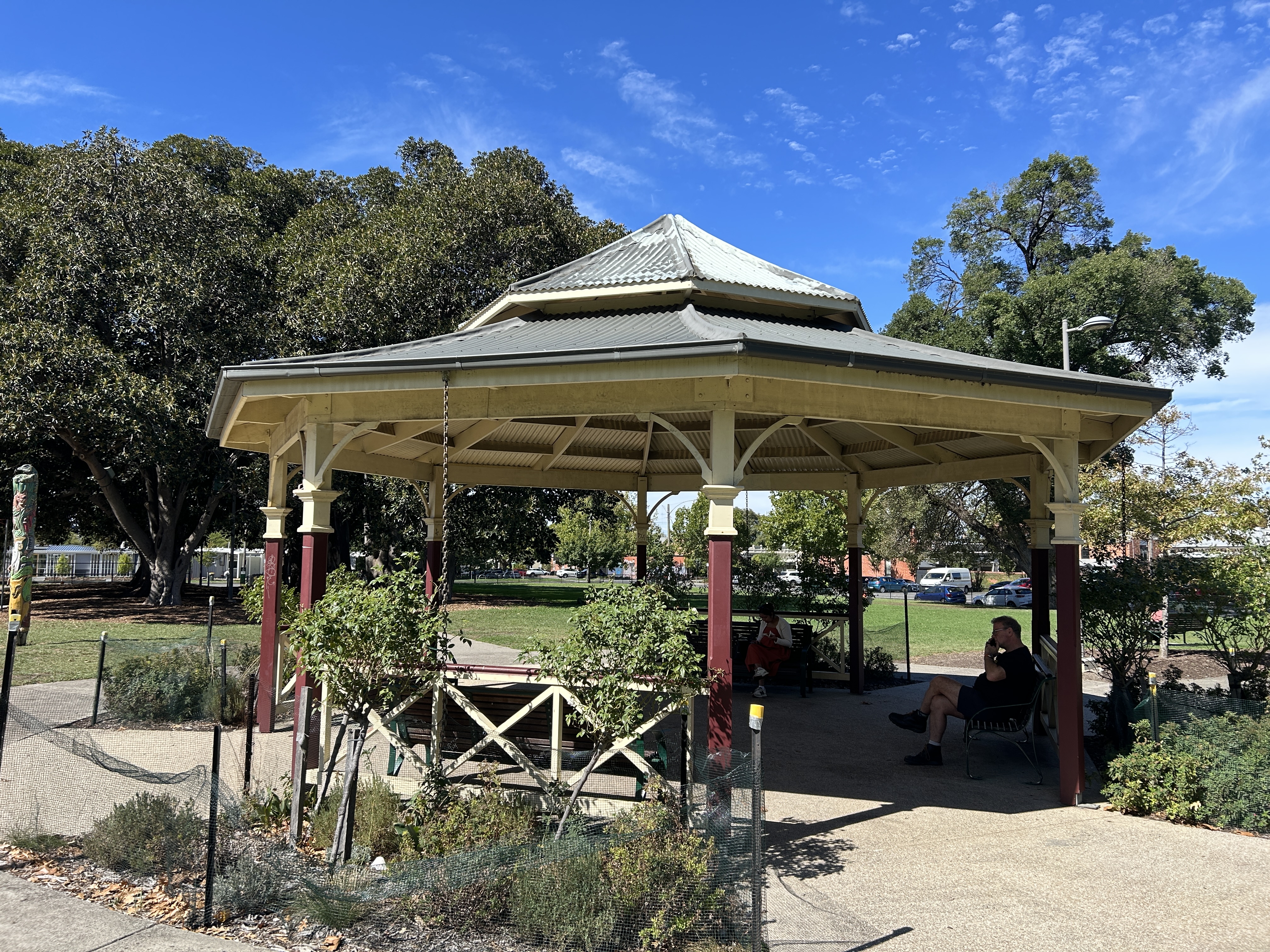 Carlton North, Victoria – Curtain Square Rotunda – Australian Band Stands