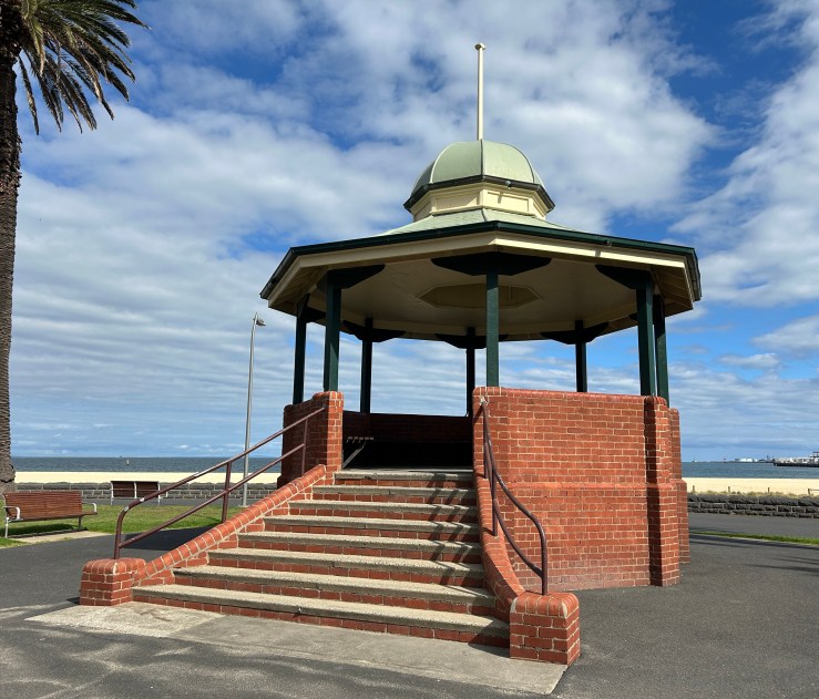 Port Melbourne, Victoria – Memorial Band Rotunda – Australasian Band Stands
